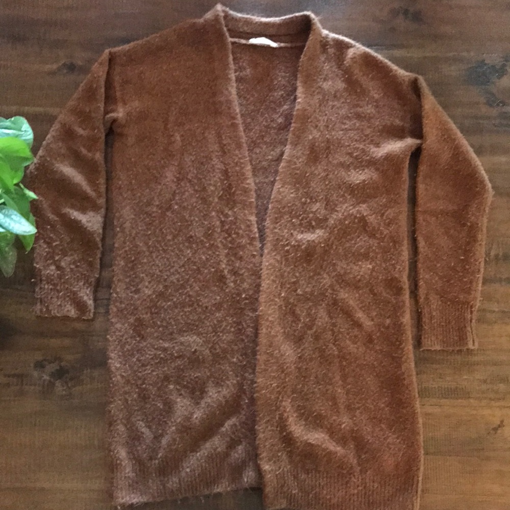 Long Brown Cardigan
